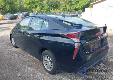 2017 Toyota Prius Two из США, поврежденный, VIN JTDKBRFU4H3036639